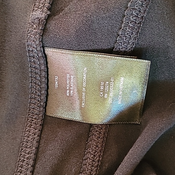 Lole Butter Lounge Pants, Size S, Black, Soft, Pockets, Cuffed Ankles - Picture 6 of 8